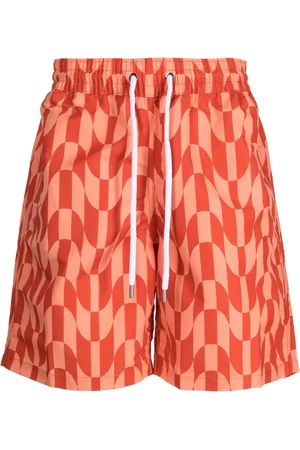 Frescobol Carioca Shorts de playa con estampado geométrico
