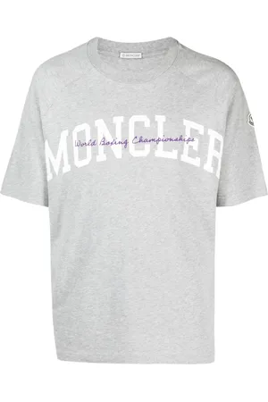 Moncler Playera con logo estampado