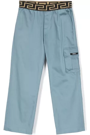 VERSACE Pantalones rectos Greca