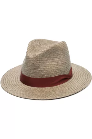 RAG&BONE Mujer Sombreros - Sombrero de verano con banda de grosgrain