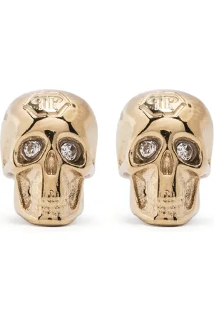 Philipp Plein Aretes con motivo skull
