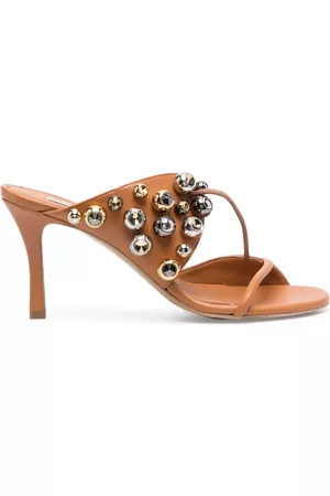 Stella McCartney Sandalias con apliques y tacón de 95mm