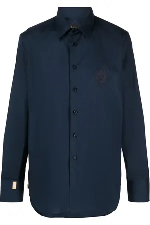 BILLIONAIRE Camisa manga larga con motivo bordado