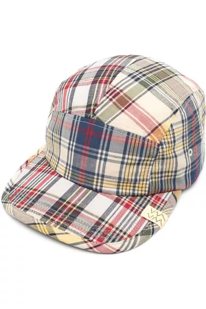 VISVIM Hombre Gorras - Plaid-check print baseball cap