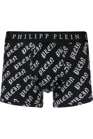 Philipp Plein Ropa interior con logo estampado