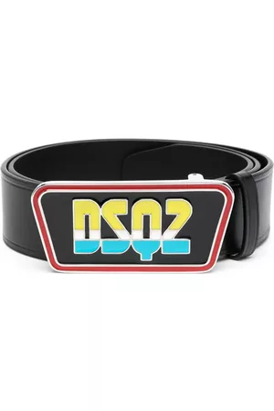 Dsquared2 Hombre Cinturones - Logo-buckle leather belt