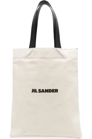 Jil Sander Tote con logo estampado