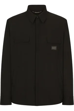 Dolce & Gabbana Camisa manga larga con placa del logo