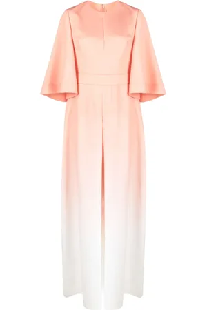 Elie saab Jumpsuit de seda con efecto degradado