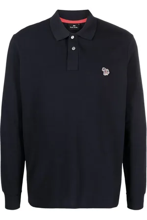 Paul Smith Playera tipo polo con parche del logo