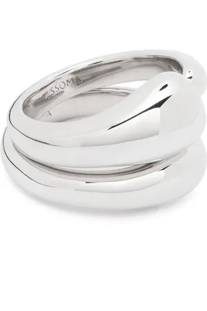 Missoma Pack de dos anillos con acabado pulido