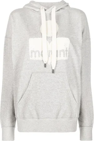 Marant Etoile Hoodie Mansel con logo estampado