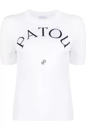 Patou Top con logo en jacquard