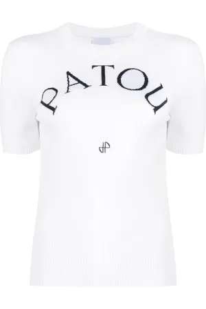 Patou Top con logo en jacquard