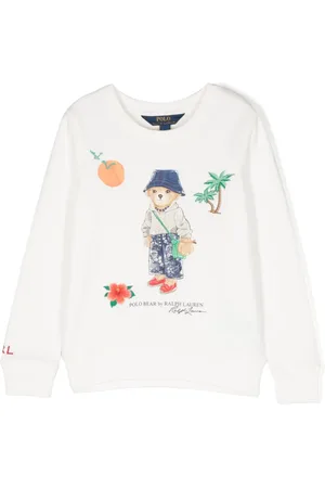 Ralph Lauren Playera con estampado de oso