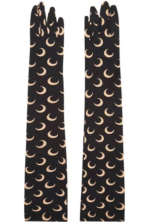 Marine Serre Mujer Guantes - Moon print gloves