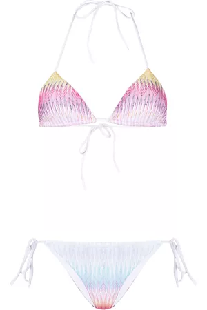 Missoni Mujer Sets de bikinis - Zigzag-woven triangle bikini set