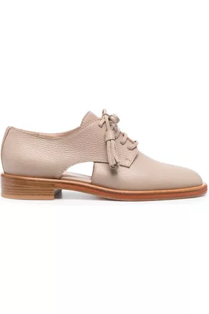 Pollini Mujer Oxford - Dakota cut-out leather derby shoes