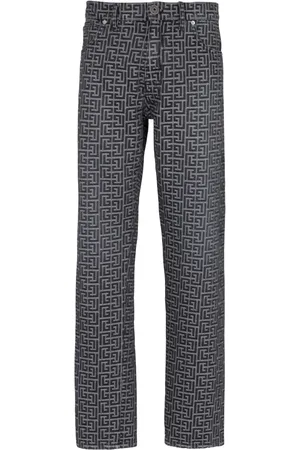 Balmain Jeans rectos en jacquard