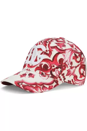 Dolce & Gabbana Gorras - Majolica-print baseball cap