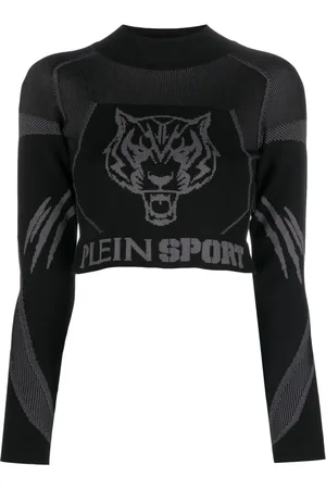 Philipp Plein Top tejido con motivo en jacquard