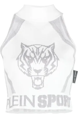 Philipp Plein Top corto en jacquard