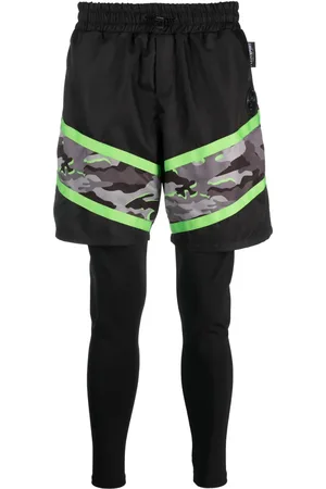 Philipp Plein Leggins a capas con estampado militar