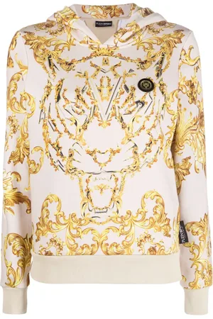 Philipp Plein Hoodie con estampado Barocco