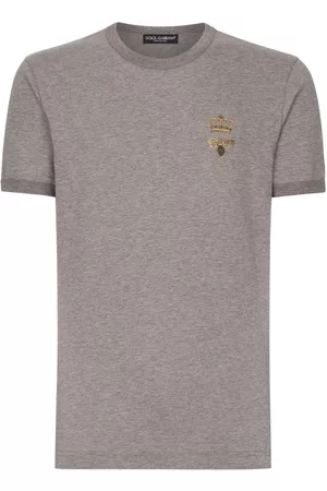 Dolce & Gabbana Hombre Playeras originales - Playera con motivo bordado