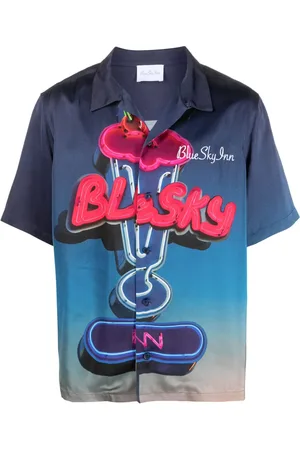 BLUE SKY INN Camisa manga corta con logo estampado
