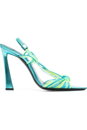 Saint Laurent Sandalias Gippy con tacón de 120mm