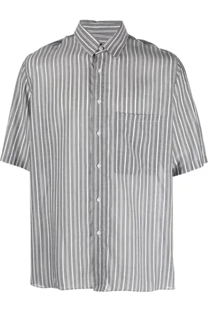 LOW BRAND Camisa manga corta con motivo de rayas