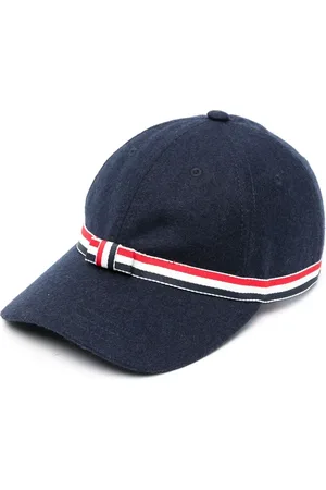 Thom Browne Gorra con motivo 4-Bar