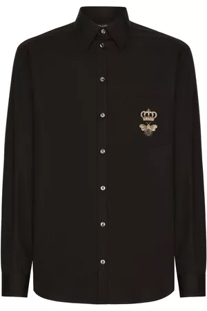 Dolce & Gabbana Hombre Camisas - Camisa con logo bordado