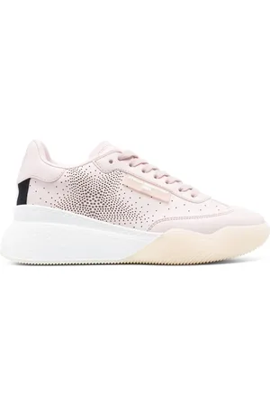 Stella McCartney Tenis con agujetas y lentejuelas