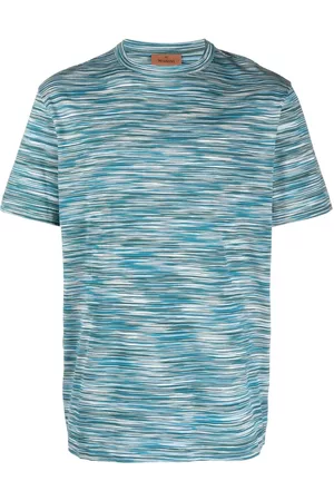 Missoni Hombre Playeras originales - Striped cotton T-shirt