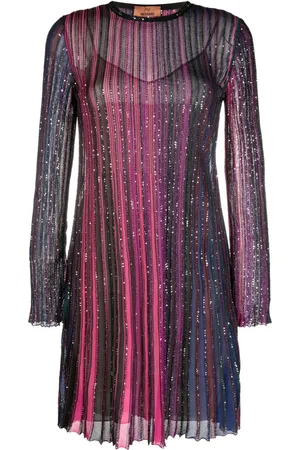 Missoni Vestido corto bordado con lentejuelas