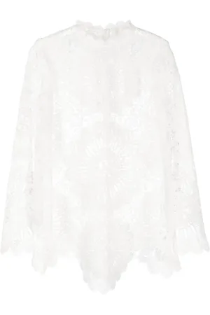 ZIMMERMANN Blusa con encaje floral
