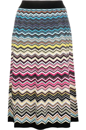 Missoni Mujer Faldas - Falda con tejido en zigzag
