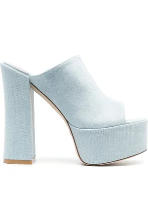 Stuart Weitzman Sandalias Sky High con plataforma de 145mm