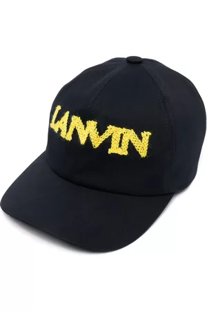 Lanvin Mujer Gorras - Logo-embroidered cotton-blend cap