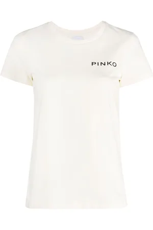 Pinko Playera con logo estampado