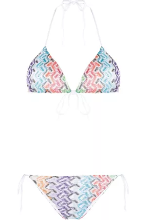 Missoni Mujer Bikinis - Zigzag-pattern triangle bikini