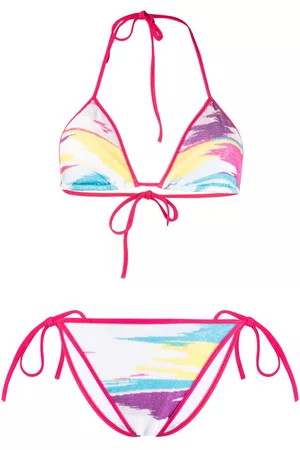Missoni Mujer Bikinis estampados - Graphic-print towelling bikini