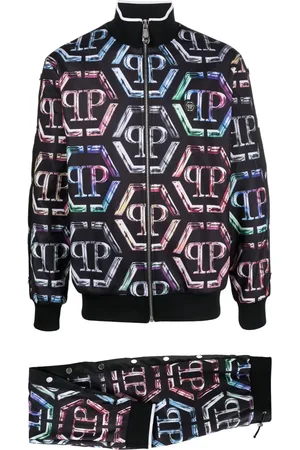 Philipp Plein Traje deportivo con logo estampado