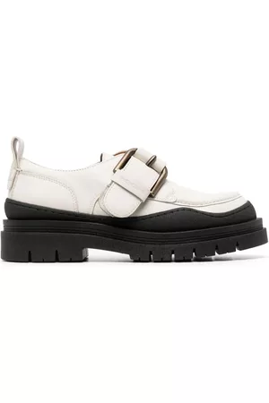 See by Chloé Mujer Mocasines - Buckled leather loafers