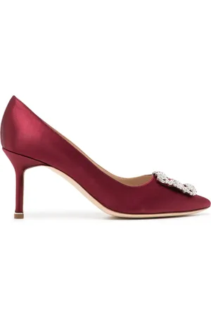 Manolo Blahnik Zapatillas Hangisi con tacón de 70mm