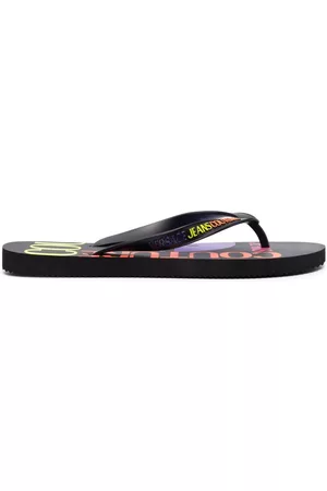 VERSACE Hombre Flip flops - Logo-embossed flip-flops
