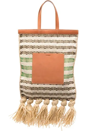 Jil Sander Tote entretejida