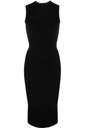 Victoria Beckham Mujer Midi - Cut-out sleeveless midi dress
